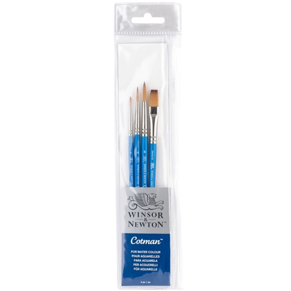 Cotman Pensel 4-set