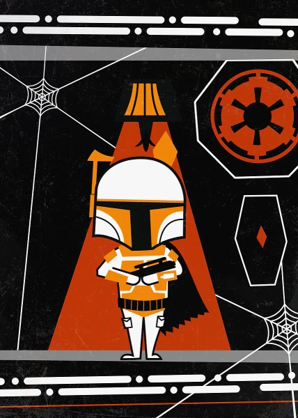 'Boba Fett' Poster, picture, metal print, paint by Star Wars | Displate