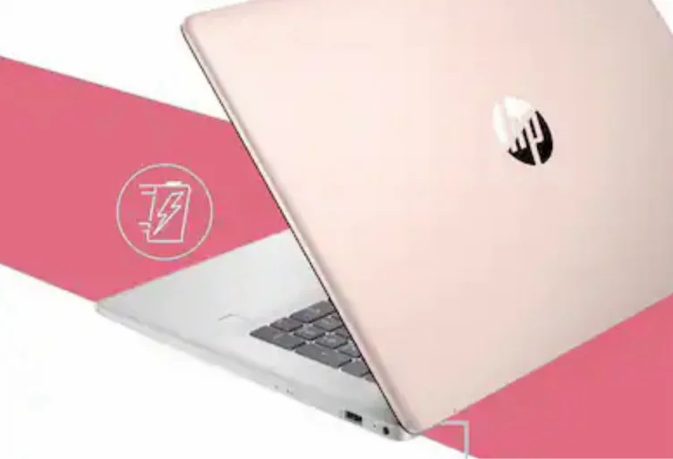 HP - 17.3" FHD Laptop - Intel Core i7-1355U with 32GB RAM - 2TB SSD - Numeric Keypad & Backlit Keyboard - PCO Laptop Cooler - Rose
