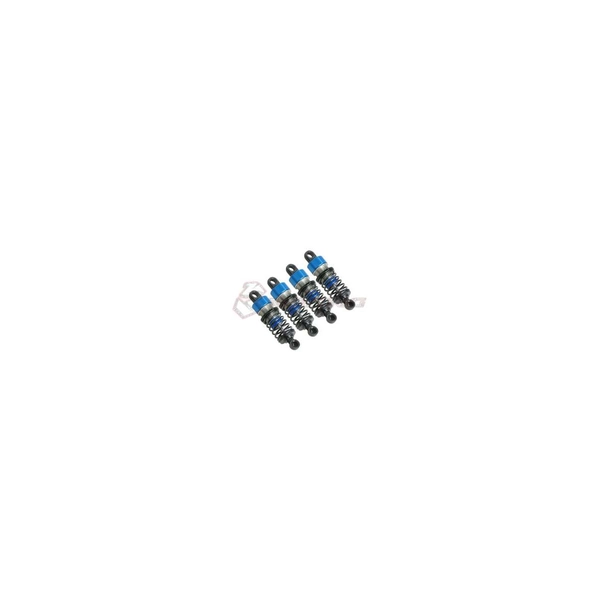 3Racing Alu Öl-Dämpfer-Satz (4) 55mm für TT-01 / TT-02