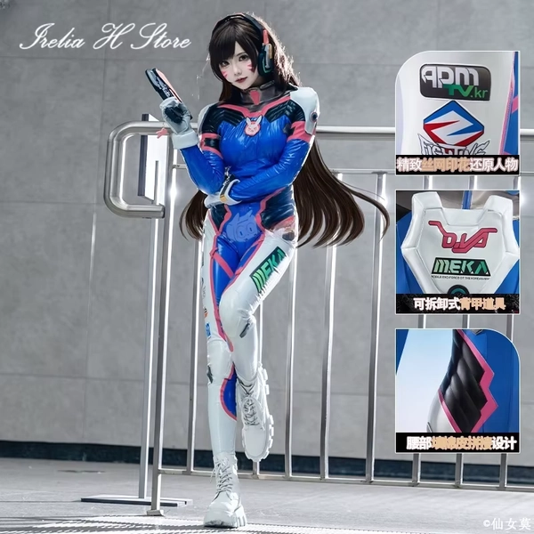 Auf Lager Irelia H Store DVA Cosplay Kostüm Frauen DVA Overall klassische Haut Song Hana Spiel Halloween Kostüme - AliExpress 200000532
