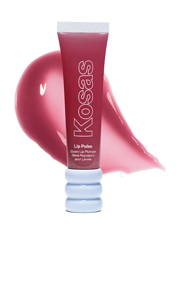 Kosas Lip Pulse Glassy Lip Plumper in Aftershock.