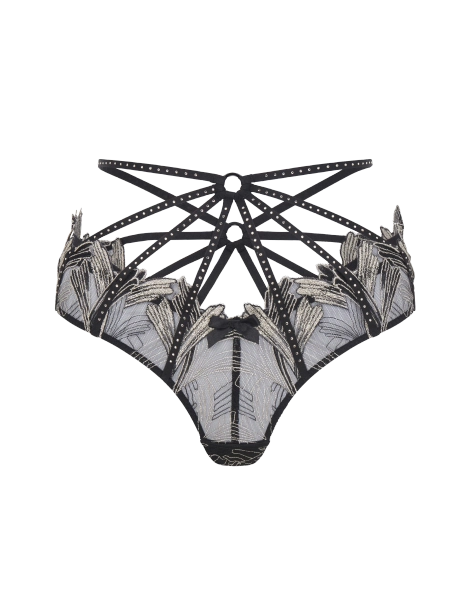 Christalina Full Brief in Silver | Agent Provocateur