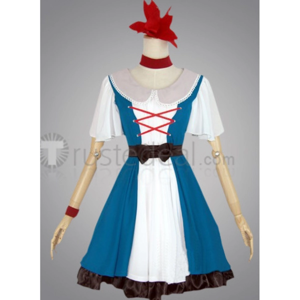 Clockwork clown miku Dress Cosplay Costume