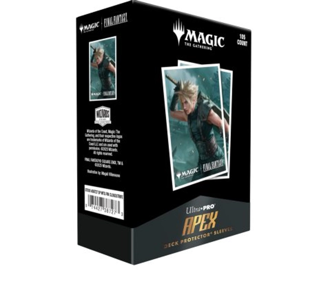 ⭐ Ultra Pro Magic: the Gathering - Final Fantasy APEX Sleeves: Cloud Strife (100 pieces) - Ultra Pro | Bazaar of Magic