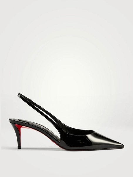 Miss Z Patent Leather Slingback Pumps