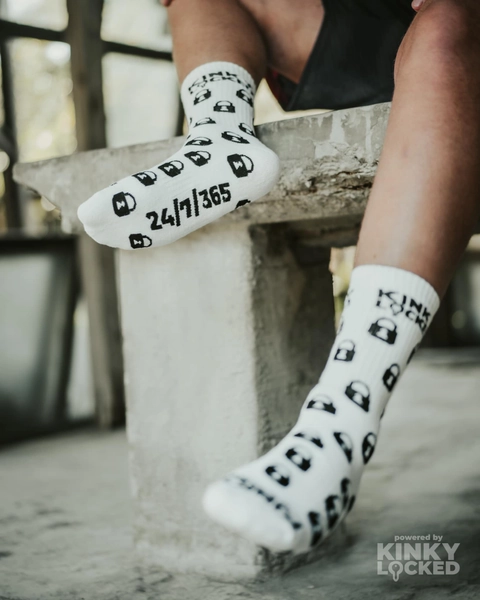 SOCKS LOCKED IN CHASTITY | KINKY LOCKED - FETISH GEAR