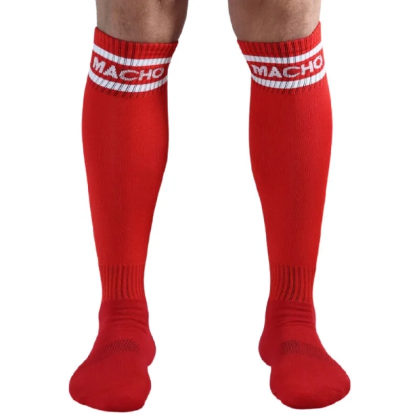 MACHO MALE LONG SOCKS ONE SIZE - ONE SIZE / ROJO