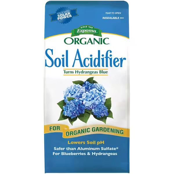 Espoma 6 lb. Organic Hydrangea and Blueberry Soil Acidifier with Sulfur and Gypsum 100508616