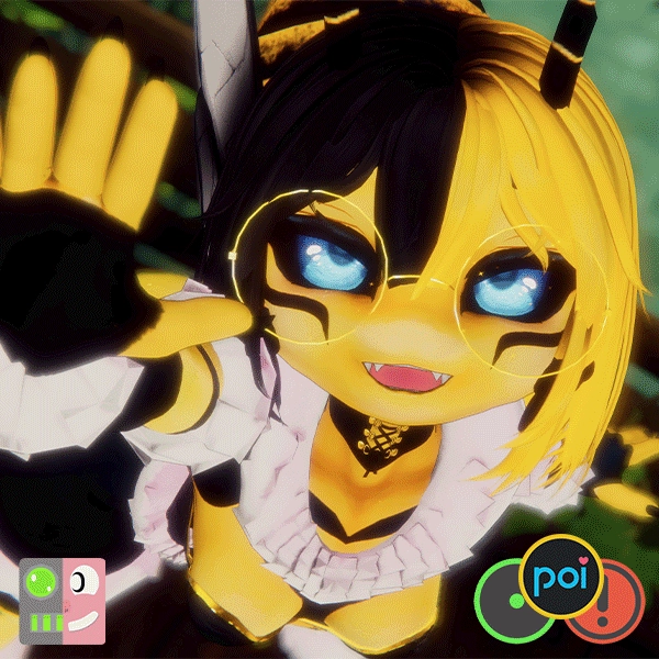 -ˋˏZizzy ˎˊ- The thief wasp / FaceTracking (PC/QUEST+ Opti) by LittleSaku