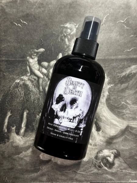 Beauty in Death - Hair Refreshing Mist - Hair Perfume 8 Ounces
