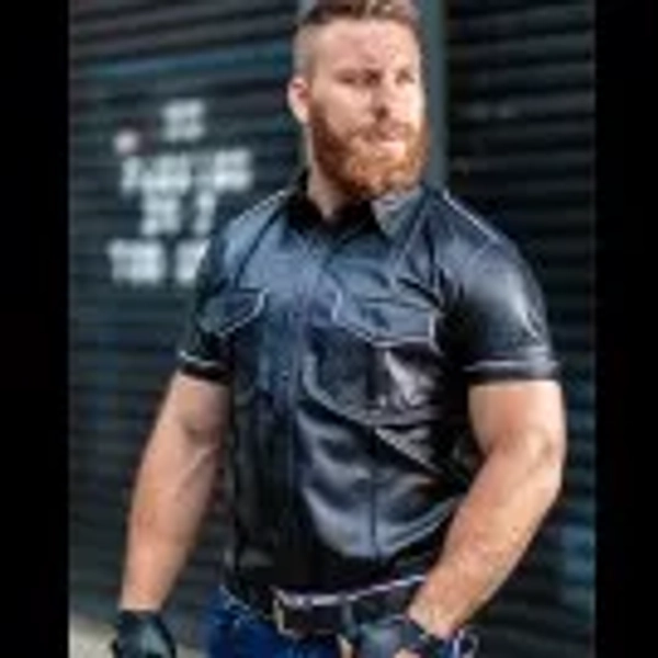 Piped Uniform Shirt - 4 Colors