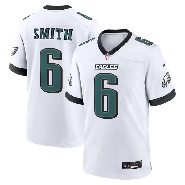 DeVonta Smith Philadelphia Eagles Nike Game Jersey - White