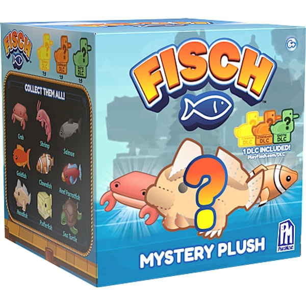 Fisch Collectible Plush 4" Blind Mystery