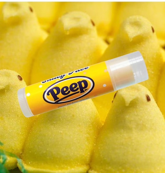 Saucy Face Yellow PEEP Marshmallow Lip Balm Lip Gloss - Etsy Canada