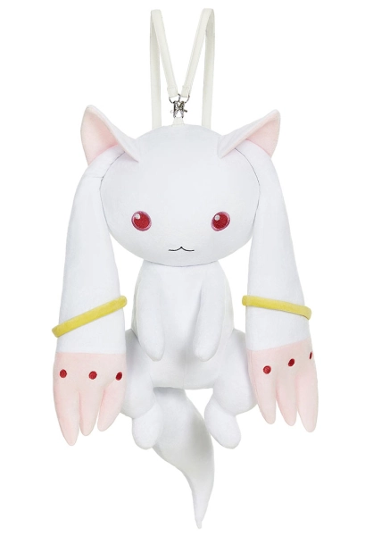 Officially Licensed Puella Magi Madoka Magica Kyubey Plush Backpack