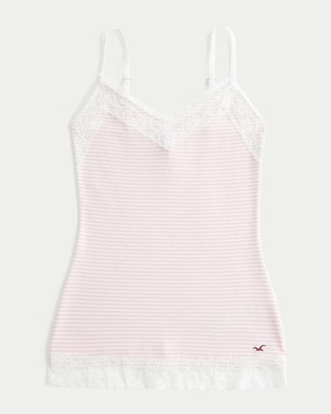 ♡ Lace Trim Layering Cami