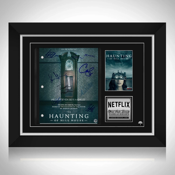 The Haunting Of Hill House - Pilot Script Limited Signature Edition Custom Frame | RARE-T