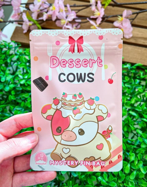 Dessert Cows Pin Blind Bag, Surprise Pin Bag, Cute Cow Pins, Fantasy Enamel Pins, Fun Christmas Present, Cute Cow Enamel Pins Gifts - Etsy Ukraine