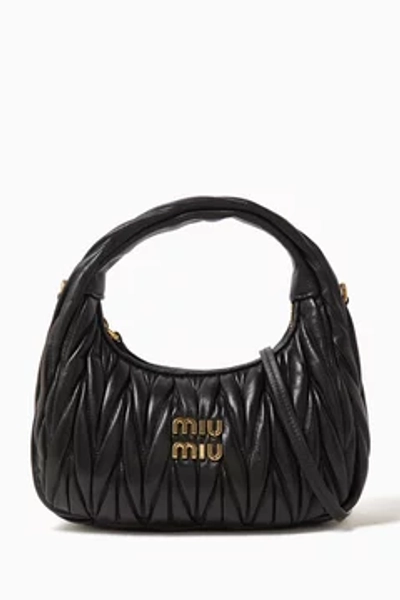 Wander Hobo Bag in Matelassé Nappa