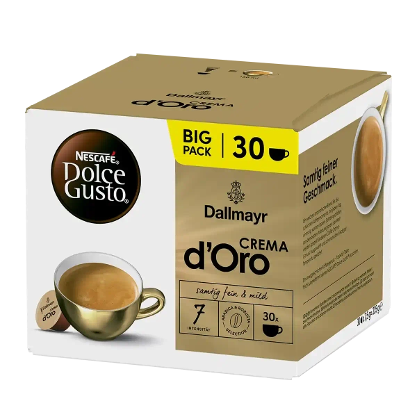 Nescafé | Dallmayr Crema d'Oro - 30 kapselia Dolce Gusto-koneisiin