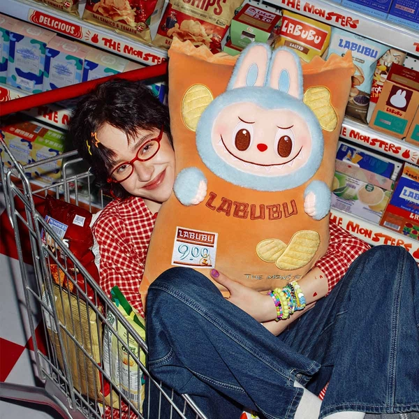 Labubu Chips Pillow|Wacky Mart Series|POP MART US Official
