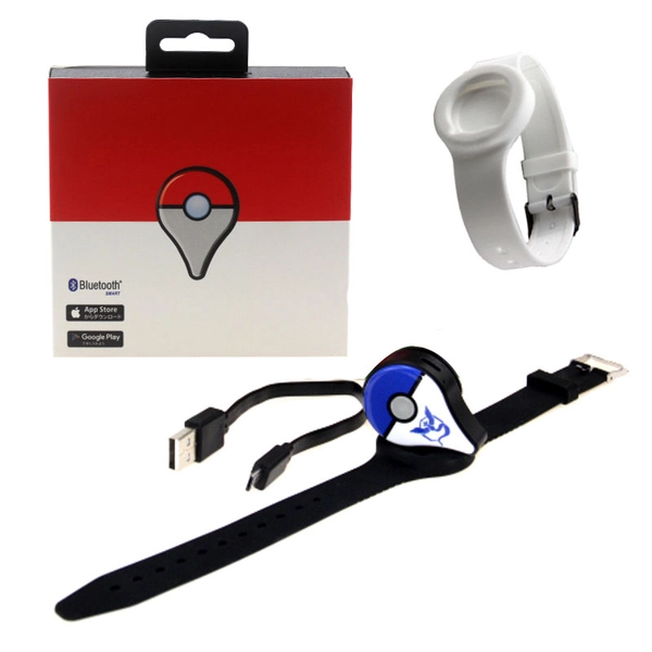 Rechargeable Go Plus Auto Catch Go Bluetooth Wristband - Blue Mystic