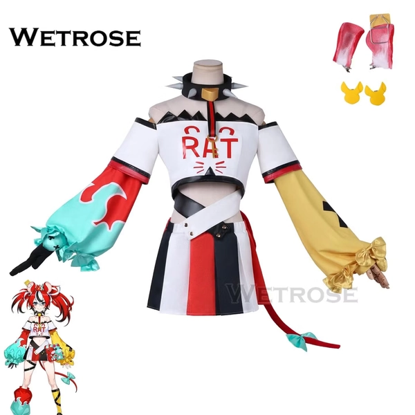 [Wetrose] Hololive EN Vtuber Hakos Baelz Cosplay Costume