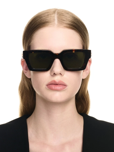 OFF WHITE Virgil Sunglasses - Sunglasses Brown M M