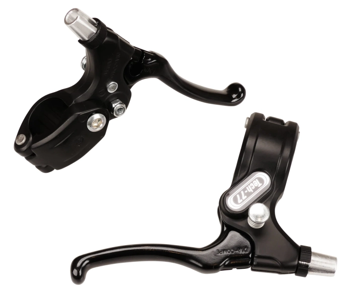 Dia-Compe Tech 77 LOCKING BMX freestyle brake levers lever set - BLACK