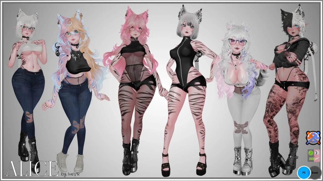 ALICE [VRCFT] [PC] by AKMK01 on Jinxxy