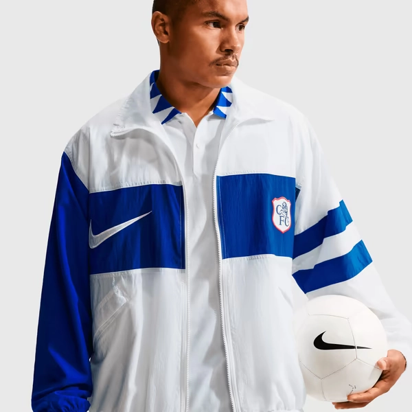 Chelsea Nike i96 Repel Track Jacket - White