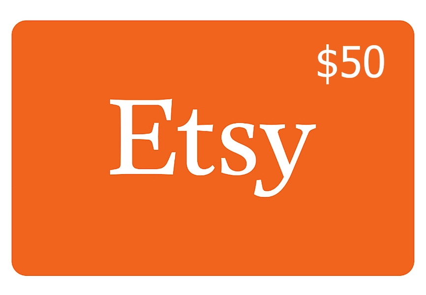 ETSY $50 Gift Card US