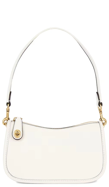 Coach Swinger 20 Bag in White.