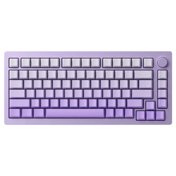 Buy MonsGeek M1W HE-SP RGB Keyboard Yellow Magnetic Switch Purple [6975351384526] | PC Case Gear Australia