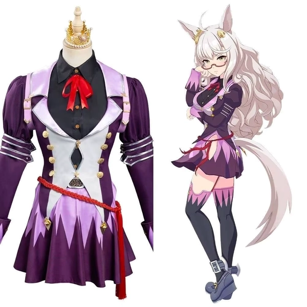 Anime Umamusume Pretty Derby Cosplay Biwa Hayahide Kleid Kostüme Halloween Karneval Nach Machen - AliExpress 