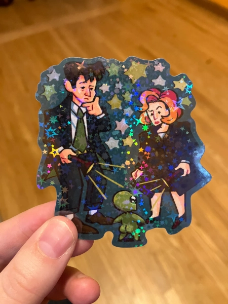Alien Booty | Sparkly Vinyl Sticker - Etsy