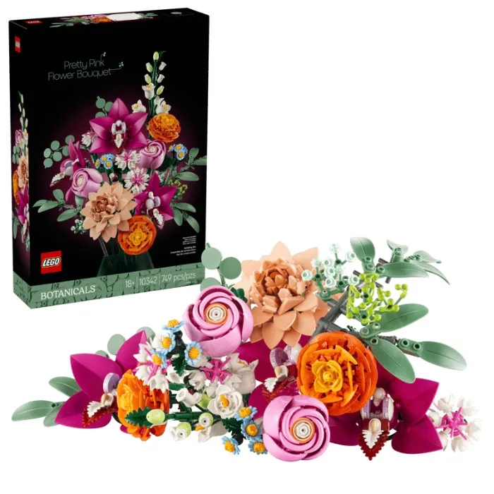 LEGO Pretty Pink Flower Bouquet