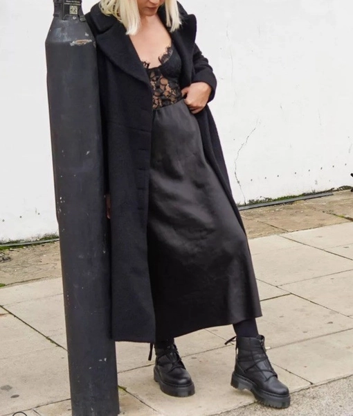 NIB Dr. Martens Jarrick II Laced Black Leather Platform Boots • Women’s 7 $260