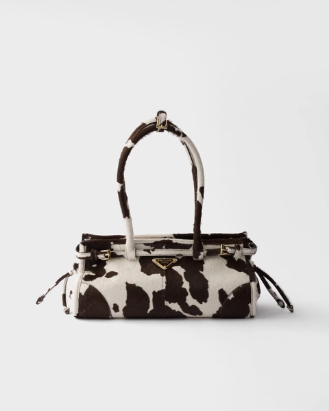 Prada Bonnie medium printed leather handbag