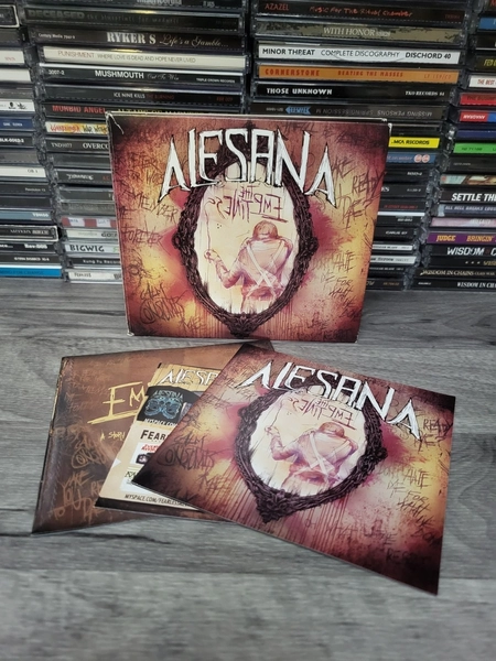 Fearless Records Alesana the Emptiness 2010 CD FRL 30133-2 Digipak Hardcore Emo