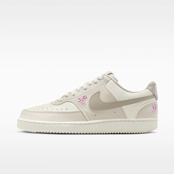 Nike Court Vision Low SE "Stitched Floral" Women's Shoes