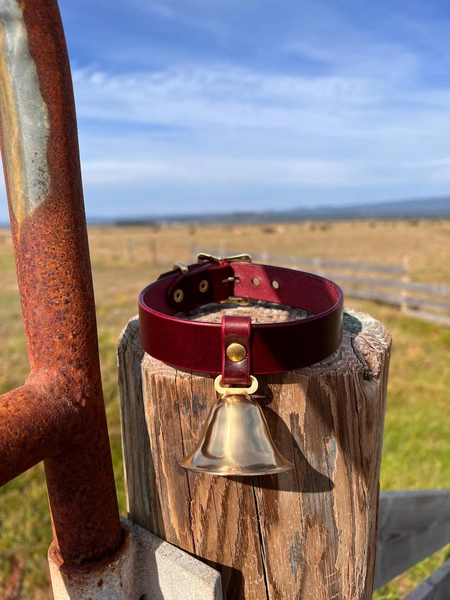 The Cow Bell Collar - Etsy