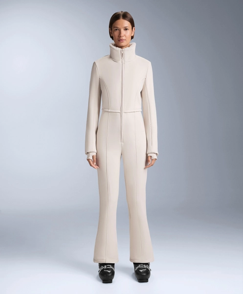 Water-resistant 2-in-1 removable flare stretch SKI jumpsuit