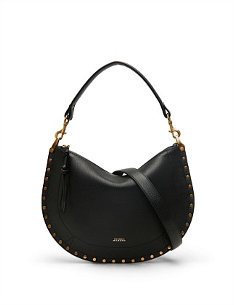 Oskan Soft Zip Shoulder Bag - 01bk black