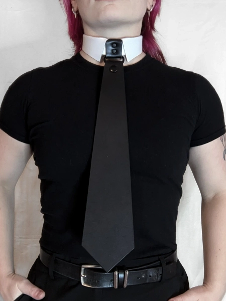 Suit and Tie Collar — CERBERUS LEATHERWORKS