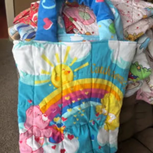 Care Bear Tote Bag ONE OF A KIND