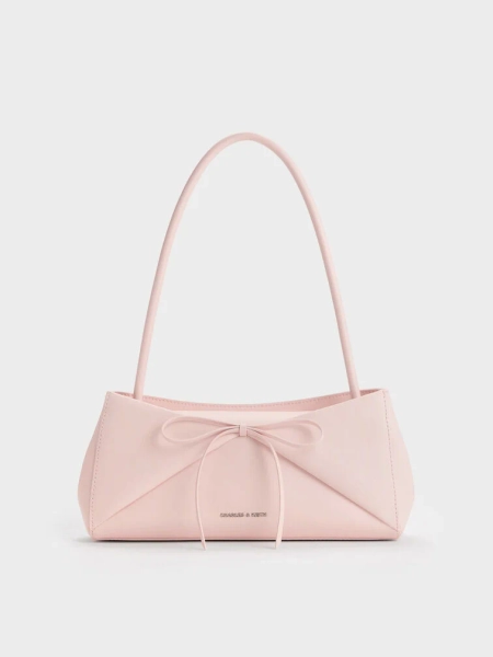 Hazel Bow Panelled Shoulder Bag
