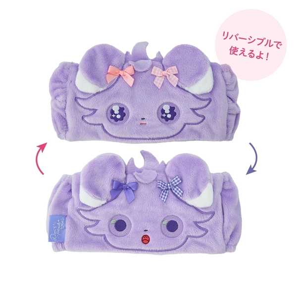 Pokemon Center Espurr Reversible Hair Band Don’t Attack Me Headband Plush Japan