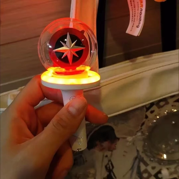 Kpop Idol Lightstick Keyring Mini Glow Stick Keychains Pendant Stay Gift - AliExpress 26